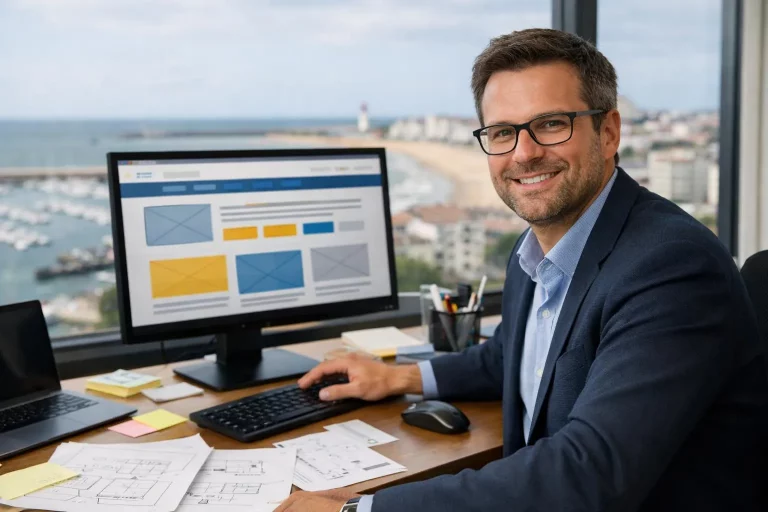 "création de site internet aux Sables d'Olonne par un professionnel"