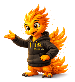 Mascotte de l’agence Phenix Info